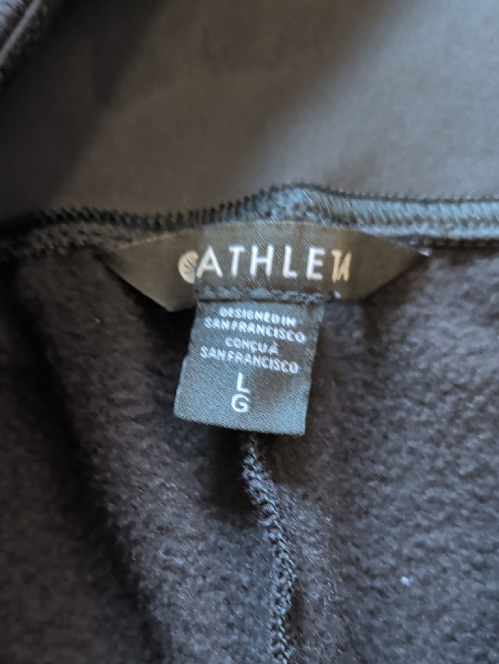 Athleta Retroplush Straight Leg In Black GUC - Picture 6 of 9